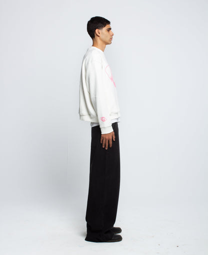 PINK G CRWNECK